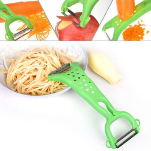 Kitchen Tools Gadgets Helper Vegetable Fruit Peeler Parer Julienne Cutter Slicer - Shopy Max