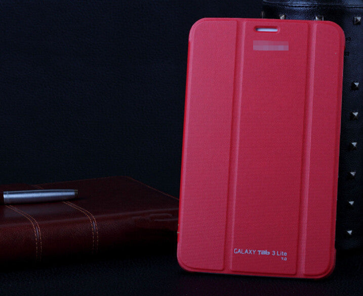Original Leather case for samsung galaxy tab3 Lite 7.0 Tab 3 7 SM-T110 SM- T110 - Shopy Max