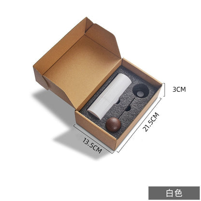 Home Hand Coffee Grinder ABS Grinder American Retro Stainless Steel Coffee Appliance Gift Set Kitchen Tool Coffee Accessories