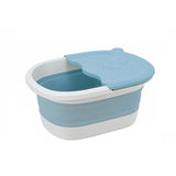 Collapsible Footbath Plain Foaming Massage Bucket  Foldable Bucket Foot Bath