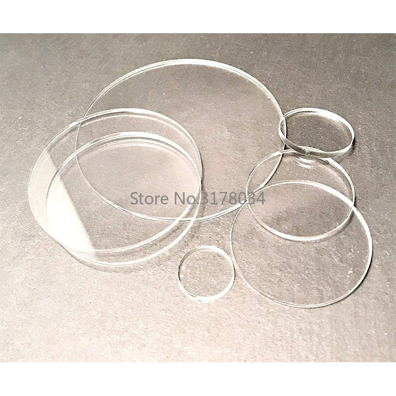 Extruded Circle Acrylic Discs Sheet For picture frames Round Cake Disks Holders DIY Craft Bake Goods Tool