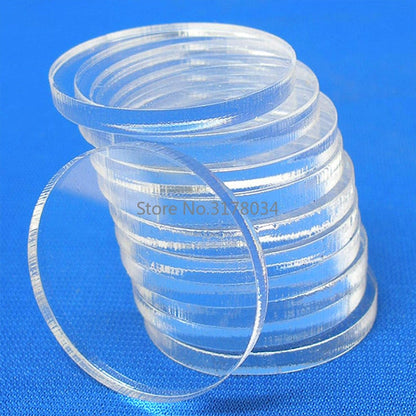Extruded Circle Acrylic Discs Sheet For picture frames Round Cake Disks Holders DIY Craft Bake Goods Tool