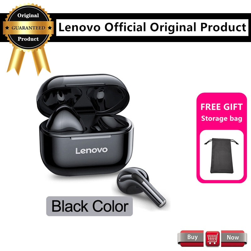 NEW Original Lenovo LP40/LP40pro TWS Wireless Earphone Bluetooth5.1 Dual Stereo Noise Reduction Bass Touch Control Earbuds