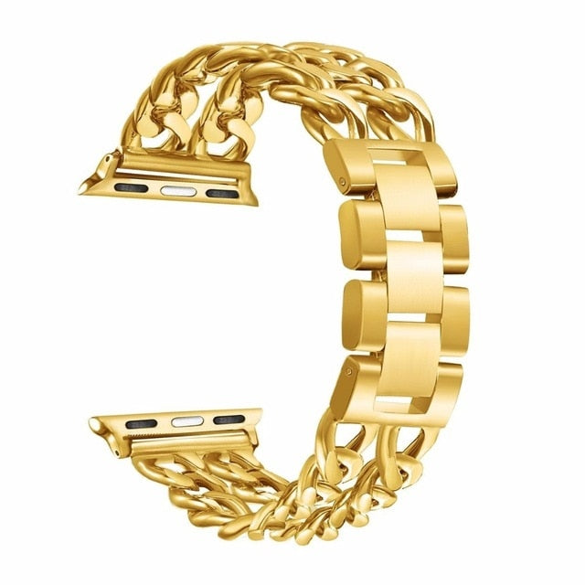 Steel Band For Apple Watch 7 6 se 5 4 3 2 1 38 42mm 40mm