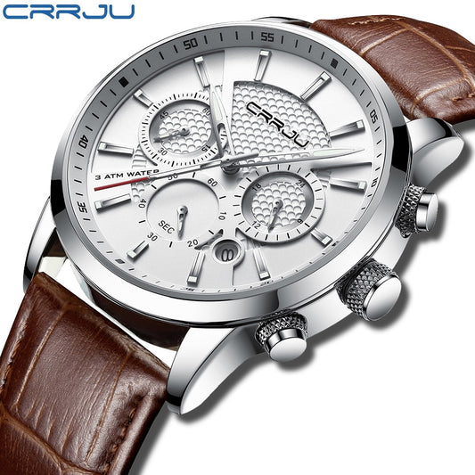 Watch Top Brand Luxury Business Clock Male Sport Waterproof Date Chronograph