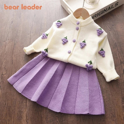 Bear Leader Baby Girls Clothes Set Autumn Winter