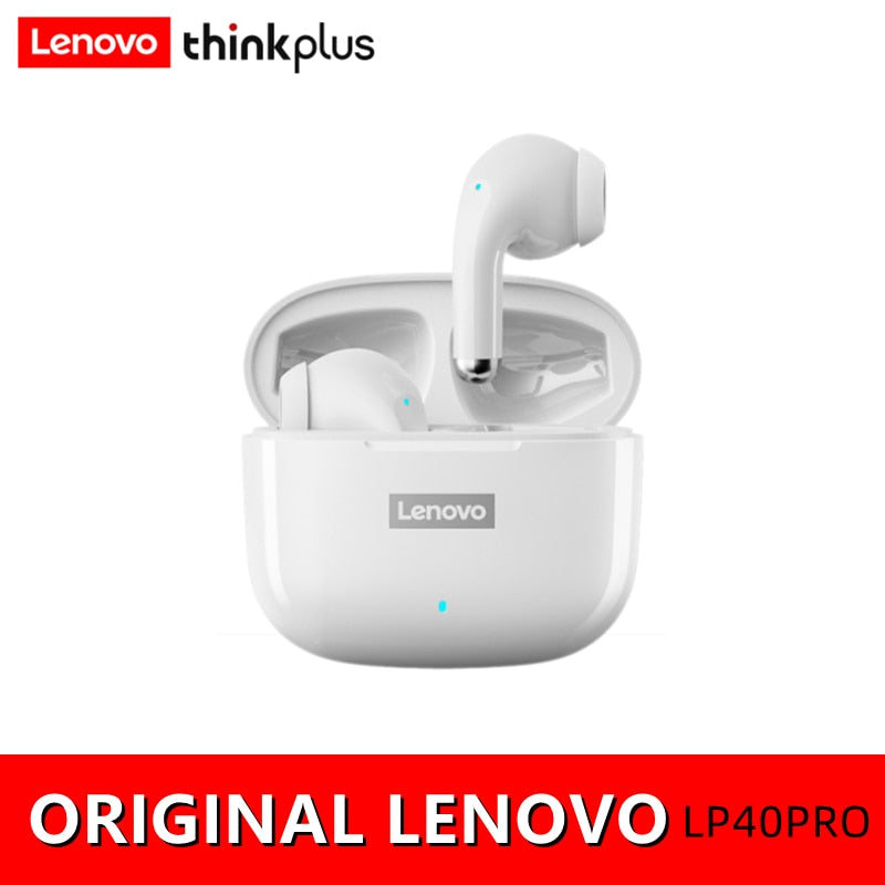 NEW Original Lenovo LP40/LP40pro TWS Wireless Earphone Bluetooth5.1 Dual Stereo Noise Reduction Bass Touch Control Earbuds