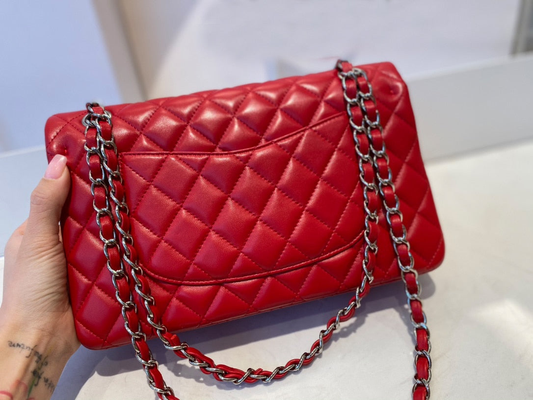 Ladies Genuine Leather Handbag Fashion Casual Chain Shoulder Messenger Bag Famous Classic