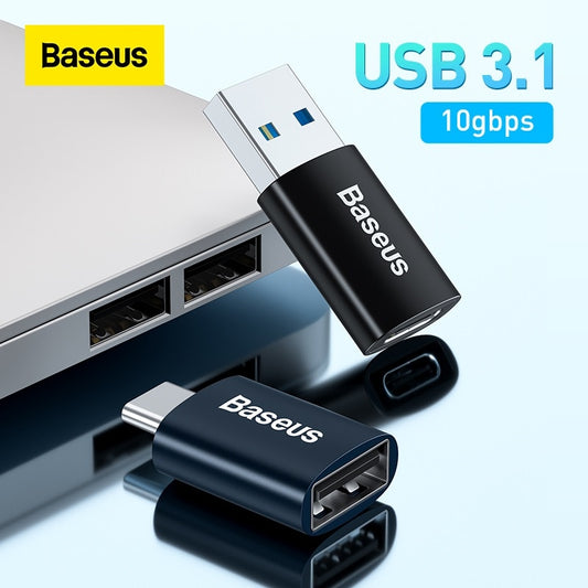 Baseus USB C Adapter OTG Type C to USB  Adapter Type-C OTG Adapter Cable