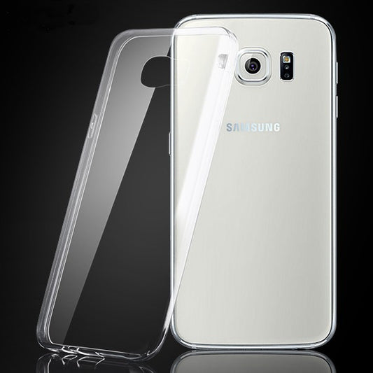 S6 Cases 0.3mm Super Slim Soft TPU Gel Case For Samsung Galaxy S6 G9200 Crystal Clear Rubber Back Cover Shell Bag For Galaxy S6 - Shopy Max