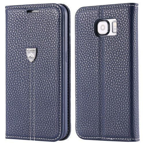 S6 Original Brand Flip Noble Leather Case For Samsung Galaxy S6 G920 Honorable Wallet With Card Slot Stand Fashion Phone Cover - Shopy Max