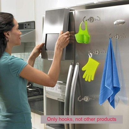 20Pcs Strong Magnetic Hooks Heavy Duty Wall Hooks Hanger Key Coat Cup