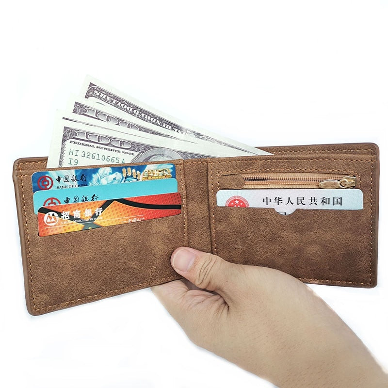 Purses Wallets New Design Dollar Price Top Men Thin Wallet With Bag Zipper Wallet