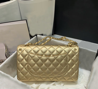 Ladies Genuine Leather Handbag Fashion Casual Chain Shoulder Messenger Bag Famous Classic