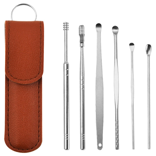Ear Cleaner Earwax Removal Tool ABS Earpick Curette Reusable Ear Cleaning