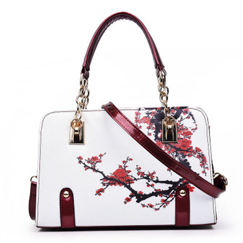 Designer Printed Bags For Women Famous Brand Ladies Shopper Bag Shell Elegant Floral