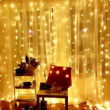 3m 100/200/300 LED Festoon Curtain String Light