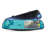 Driving Recorder Front and Rear Cameras 4.3 Inch Night Vision