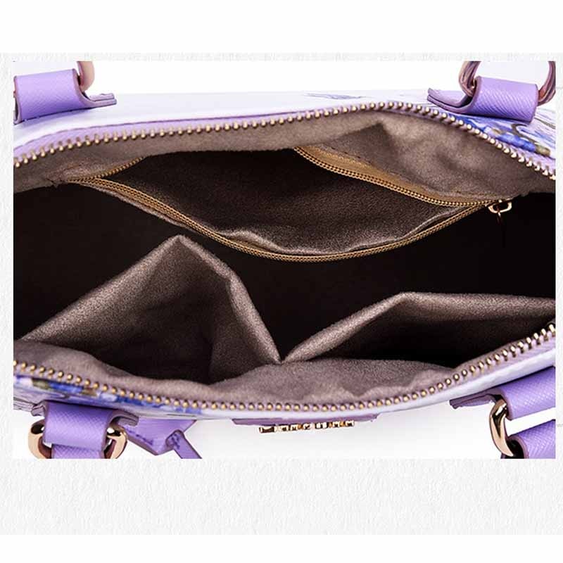Designer Printed Bags For Women Famous Brand Ladies Shopper Bag Shell Elegant Floral