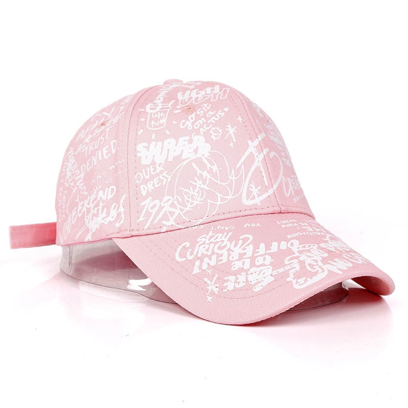 Baseball Cap Women Men 2022 Summer Letter Print Snapback Bone Gorras Para Hombre Casquette Femme Hip Hop Women's Hats Black Caps