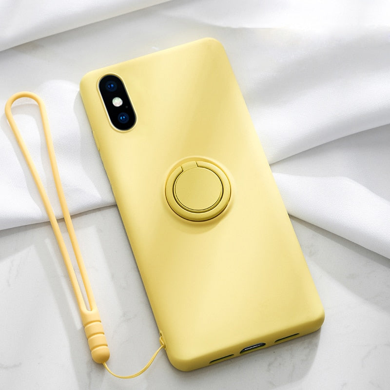 Soft Liquid Silicone Case For iPhone 13 12 11