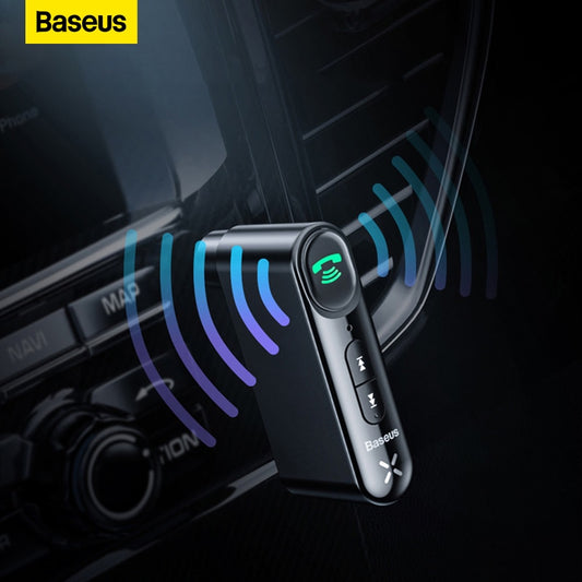 Baseus Car Aux Bluetooth 5.0 Adapter Wireless 3.5mm Audio Receiver
