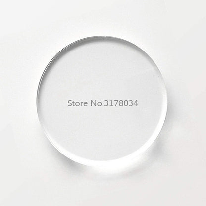 Extruded Circle Acrylic Discs Sheet For picture frames Round Cake Disks Holders DIY Craft Bake Goods Tool