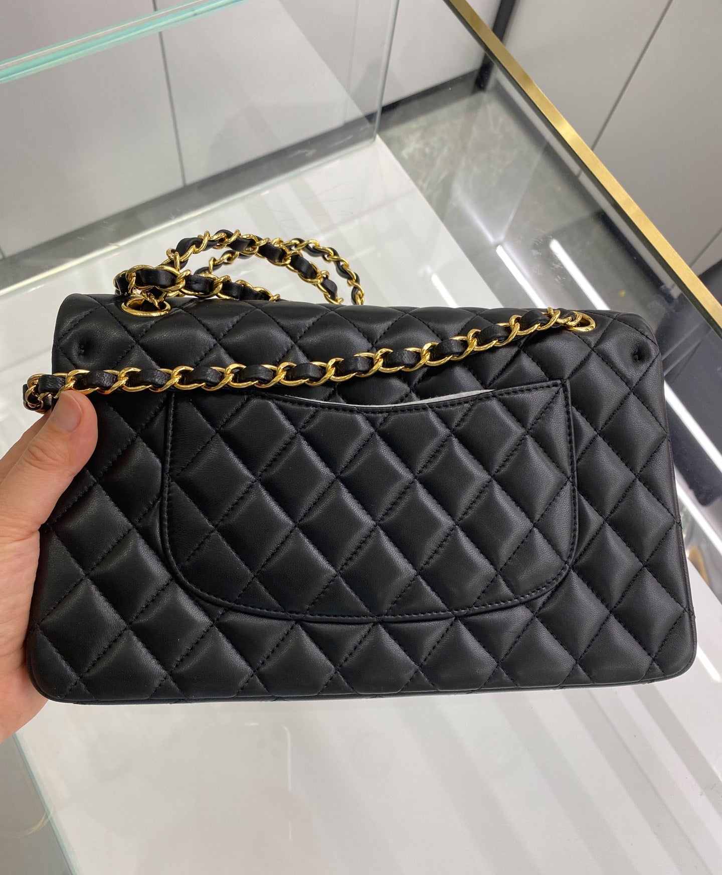 Ladies Genuine Leather Handbag Fashion Casual Chain Shoulder Messenger Bag Famous Classic