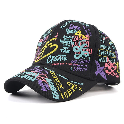Baseball Cap Women Men 2022 Summer Letter Print Snapback Bone Gorras Para Hombre Casquette Femme Hip Hop Women's Hats Black Caps