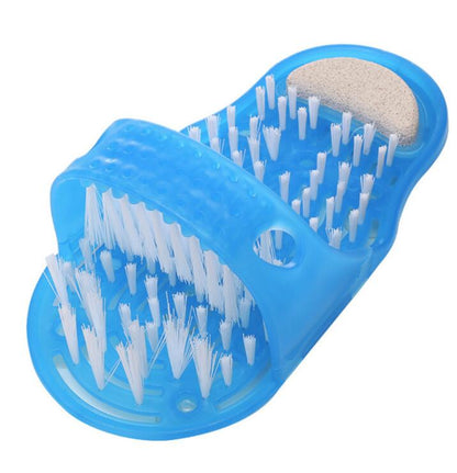 Slipper Foot Scrubber Bath Shoe with Brush Household Bathroom  Foot Cleaning Brush Slipper - Shopy Max