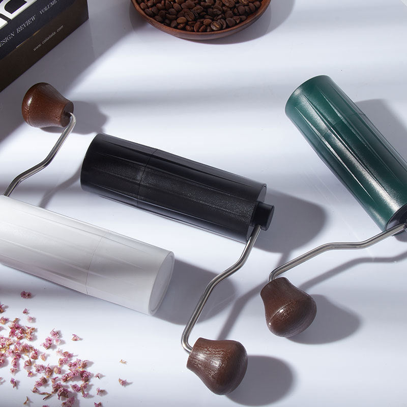 Home Hand Coffee Grinder ABS Grinder American Retro Stainless Steel Coffee Appliance Gift Set Kitchen Tool Coffee Accessories