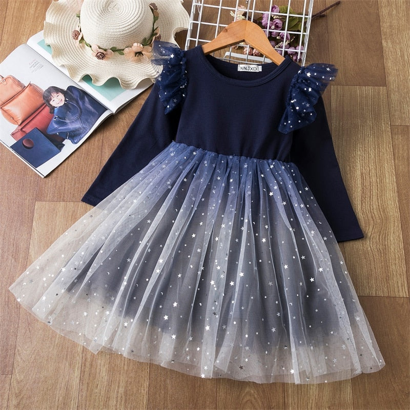 Elegant Flower Girls Dress Wedding Party Princess