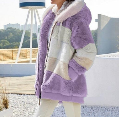 Europe and the United States 2021 autumn and winter warm plush