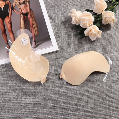 Sexy Sujetador Women's bra Invisible Push Up Bra Self-Adhesive Silicone Seamless Front Closure Sticky Backless Strapless Bra