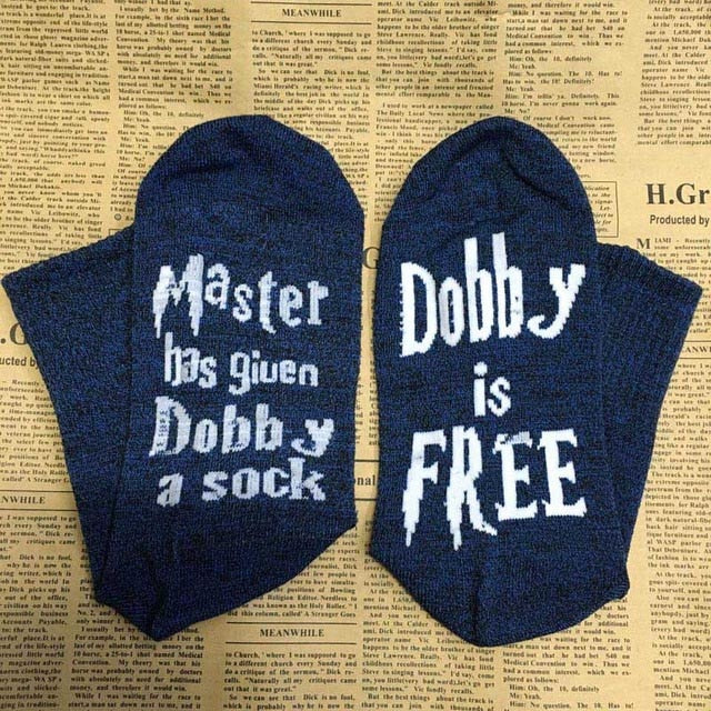 Autumn Spring Women Wine Socks Knitted Letter Cute Meia Funny