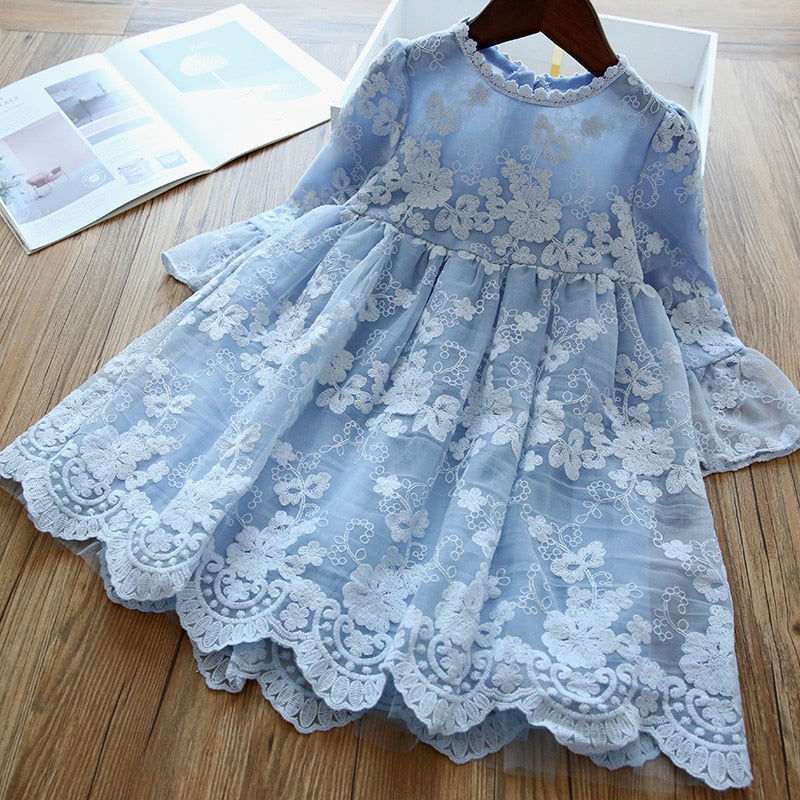 Elegant Flower Girls Dress Wedding Party Princess