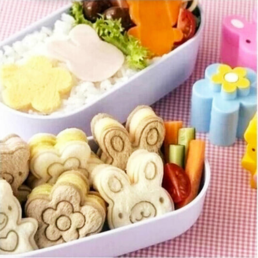 Sandwich Cutter 3PCS Japanese  KAWAII  Bread Cheese Meat Food Cutter  Form Maker
