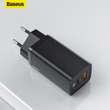 Baseus 65W GaN Charger PD USB C Charger Quick Charge 4.0 3.0