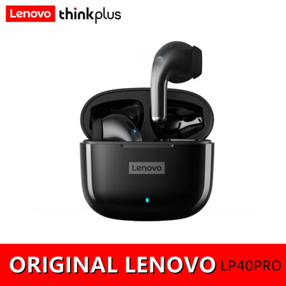 NEW Original Lenovo LP40/LP40pro TWS Wireless Earphone Bluetooth5.1 Dual Stereo Noise Reduction Bass Touch Control Earbuds