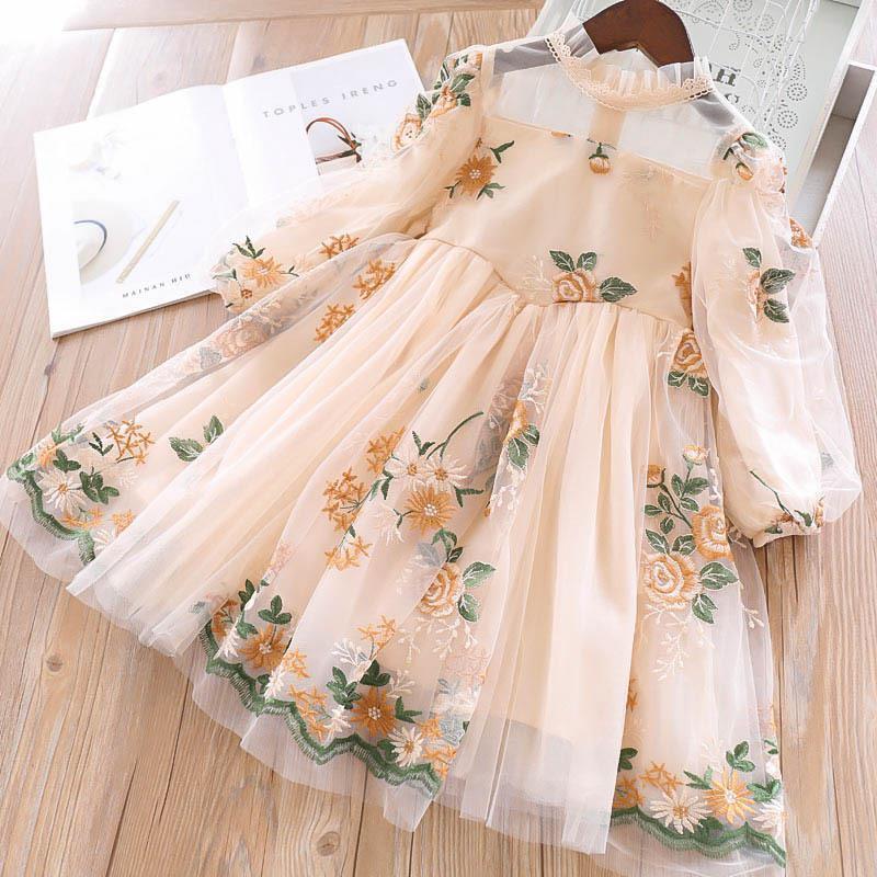 Elegant Flower Girls Dress Wedding Party Princess