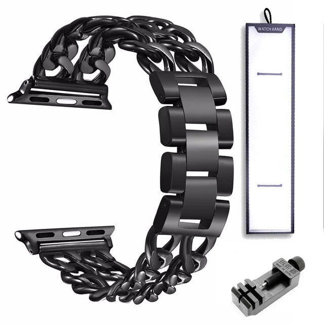 Steel Band For Apple Watch 7 6 se 5 4 3 2 1 38 42mm 40mm