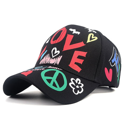 Baseball Cap Women Men 2022 Summer Letter Print Snapback Bone Gorras Para Hombre Casquette Femme Hip Hop Women's Hats Black Caps