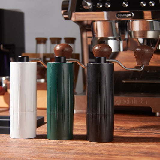 Home Hand Coffee Grinder ABS Grinder American Retro Stainless Steel Coffee Appliance Gift Set Kitchen Tool Coffee Accessories