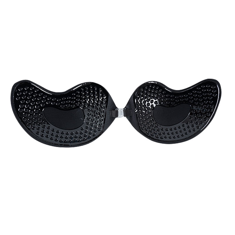 Sexy Sujetador Women's bra Invisible Push Up Bra Self-Adhesive Silicone Seamless Front Closure Sticky Backless Strapless Bra