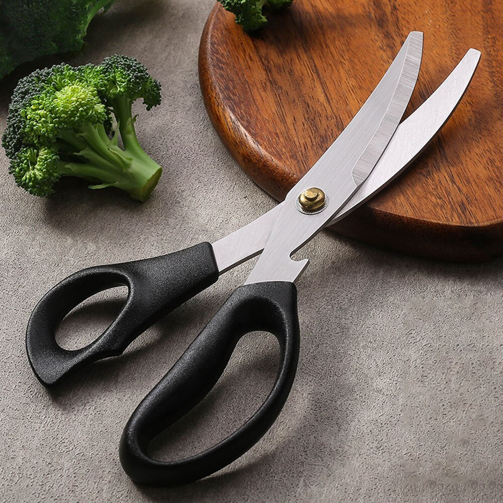 Kitchen Accessories Scissors Stainless Steal Multi Function Tool Vegetable Barbecue Meat Cutting Scissors Chicken Bone Cutting