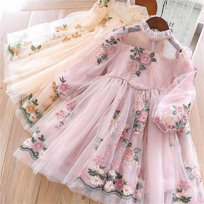 Elegant Flower Girls Dress Wedding Party Princess