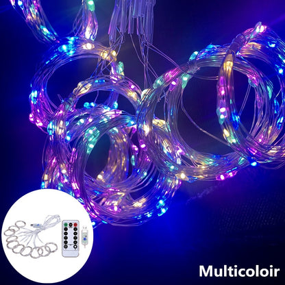3m 100/200/300 LED Festoon Curtain String Light