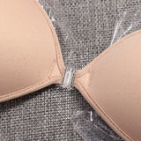 Sexy Sujetador Women&#39;s bra Invisible Push Up Bra Self-Adhesive Silicone Seamless Front Closure Sticky Backless Strapless Bra