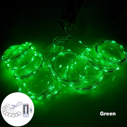 3m 100/200/300 LED Festoon Curtain String Light