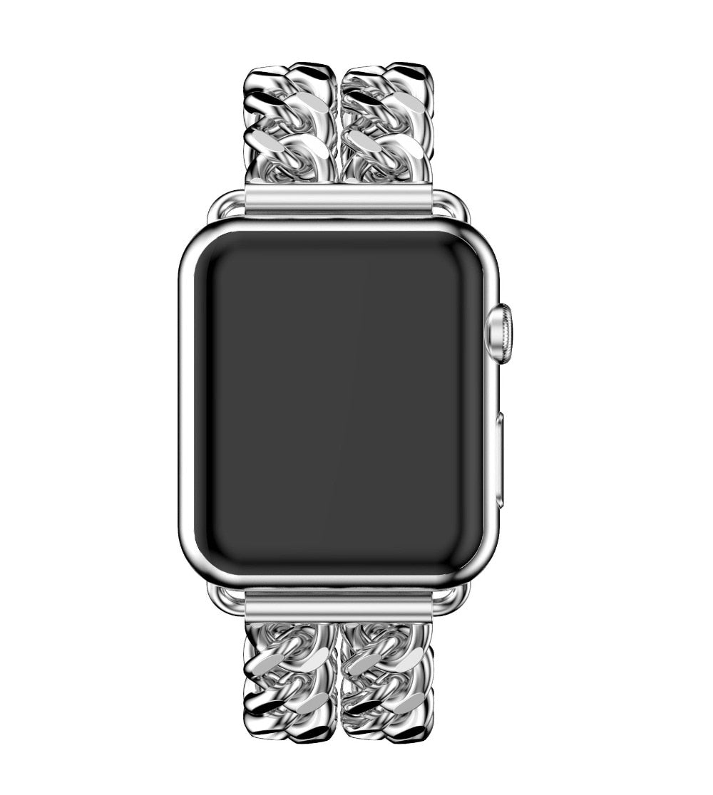 Steel Band For Apple Watch 7 6 se 5 4 3 2 1 38 42mm 40mm